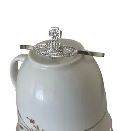 Bracciale rigido con Orb iconica argento