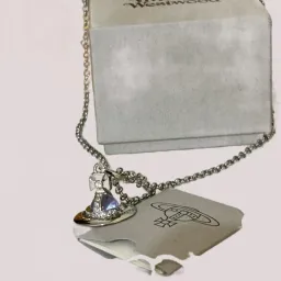 Collana Orb Iconica Argento Blu