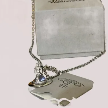 Collana Orb Iconica Argento Blu